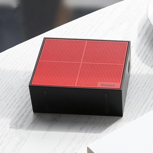 Портативный спикер Baseus Encok Music-Cube Wireless Speaker E05 красный + чёрный