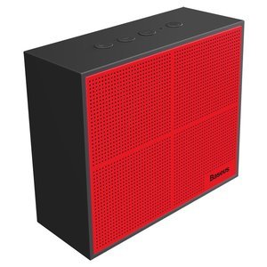 Портативный спикер Baseus Encok Music-Cube Wireless Speaker E05 красный + чёрный