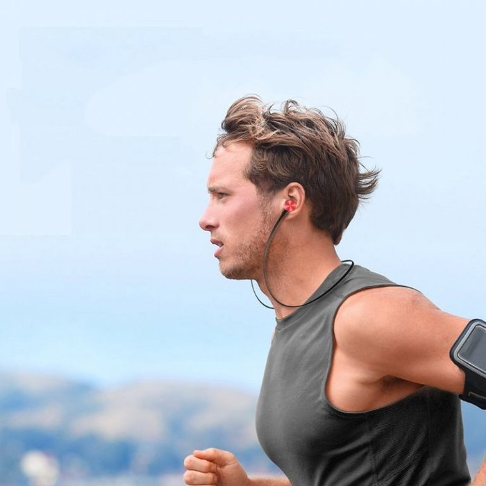 Беспроводные наушники Baseus Encok Sports Wireless Earphone S07 красный + черный Беспроводные наушники Baseus Encok Sports Wireless Earphone S07 красный + черный
