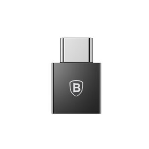 Переходник Baseus Exquisite Type-C Male to USB Female Adapter Converter (CATJQ-B01) чёрный