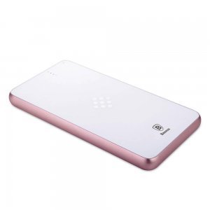 Беспроводное зарядное устройство Baseus Flare Series розовое + белое