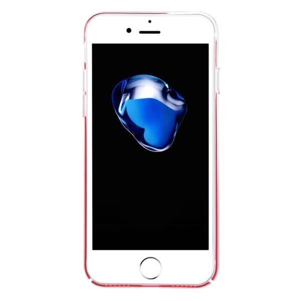 Полупрозрачный чехол Baseus Glaze розовый для iPhone 8/7 Полупрозрачный чехол Baseus Glaze розовый для iPhone 8/7