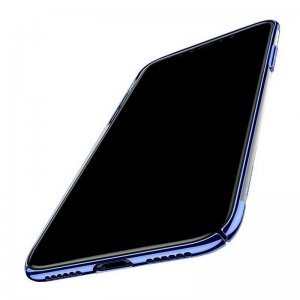 Чехол Baseus Glitter синий для iPhone X/XS