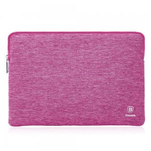 Чохол (кишеню) Baseus рожевий для ноутбуків 15 "