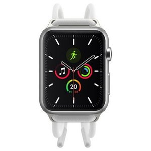 Ремінець Baseus Let's Go Cord Watch Strap білий + рожевий для Apple Watch Series 3/4/5/6/SE/7 38/40/41mm