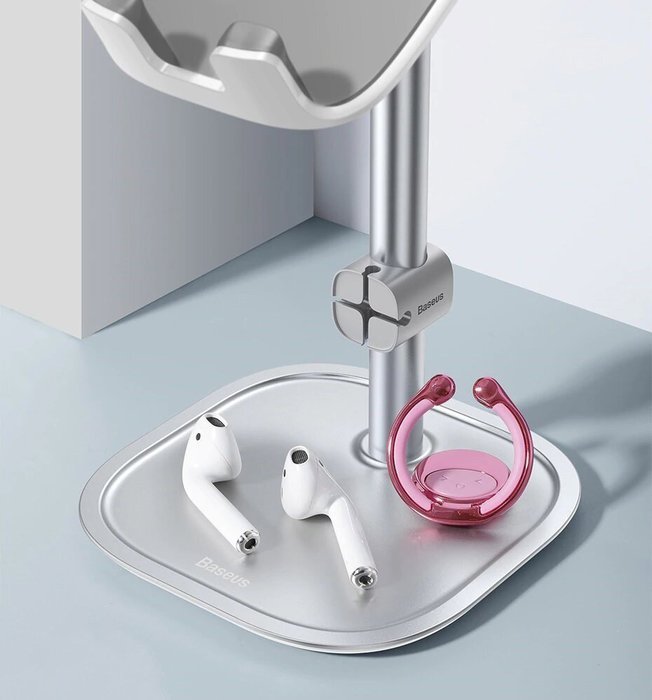 Подставка Baseus Literary Youth серебристая