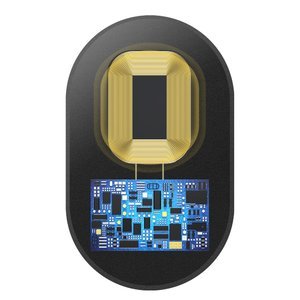 Беспроводной трасмиттер для Type-C устройств Baseus Microfiber Wireless Charging Receiver черный