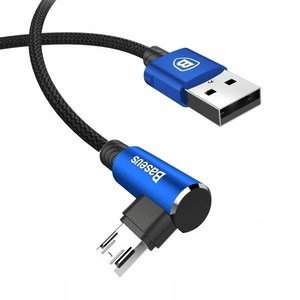 Micro-USB кабель Baseus MVP Elbow 1.5A 2M синий
