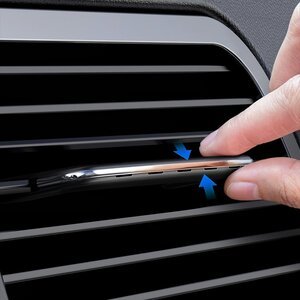 Автомобільний освіжувач повітря Baseus Paddle car air freshener чорний (SUXUN-BP01)