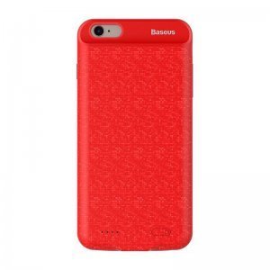 Чехол-аккумулятор Baseus Plaid Backpack 5000mAh красный для iPhone 8/7