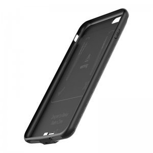 Чехол-аккумулятор Baseus Plaid Backpack 5000mAh чёрный для iPhone 6/6S