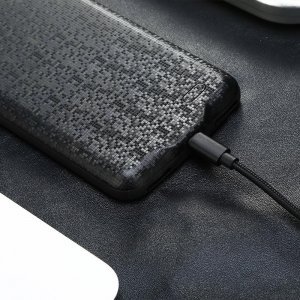 Чехол-аккумулятор Baseus Plaid Backpack 5000mAh чёрный для iPhone 8/7