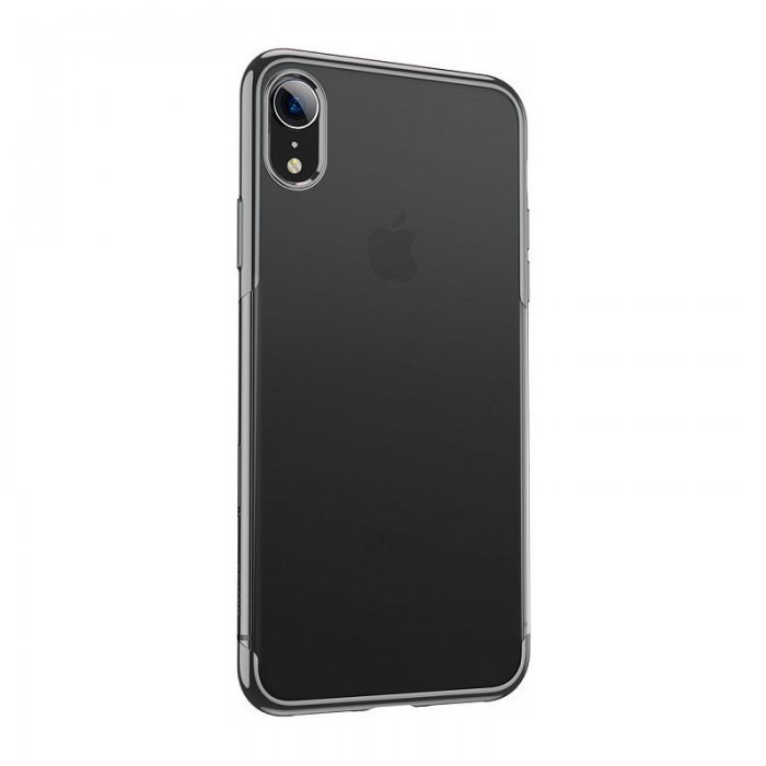Силиконовый чехол Baseus Shining черный для iPhone XR Силиконовый чехол Baseus Shining черный для iPhone XR