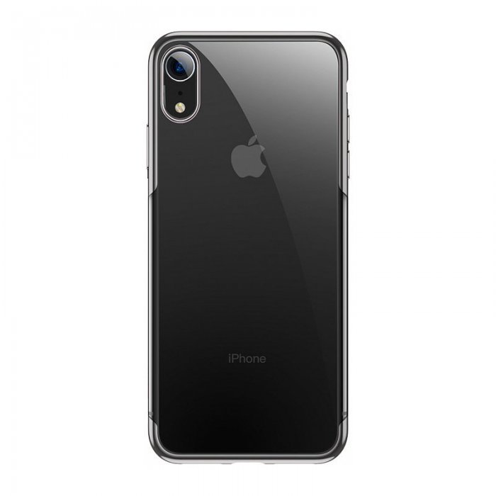 Силиконовый чехол Baseus Shining черный для iPhone XR Силиконовый чехол Baseus Shining черный для iPhone XR