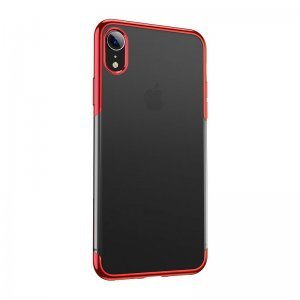 Силиконовый чехол Baseus Shining красный для iPhone XR