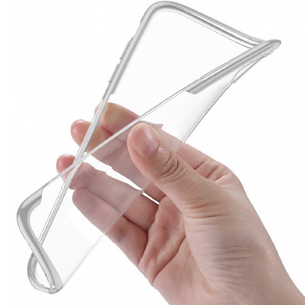 Силіконовий чохол Baseus Shining сріблястий для iPhone XR