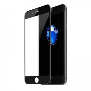Захисне скло Baseus Silk-screen 3D Arc чорне для iPhone 7/8