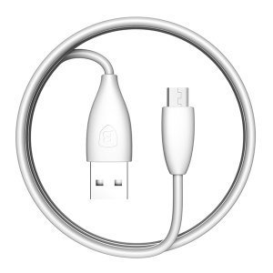 Micro-USB кабель Baseus Small Pretty Waist 1м, белый