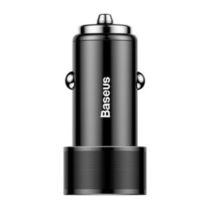 Автомобильное зарядное устройство Baseus Small Screw 3.4A 2USB черное