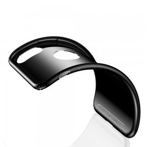 Силиконовый чехол Baseus Soft черный для iPhone X