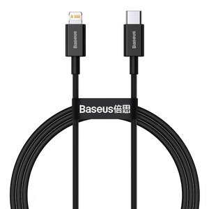 Кабель Baseus Superior Series Fast Charging Data Cable Type-C to Lightning PD 20W 1m (CATLYS-A01) чорний