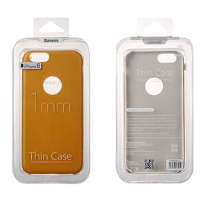 Кожаный чехол Baseus Thin коричневый для iPhone 6/6S