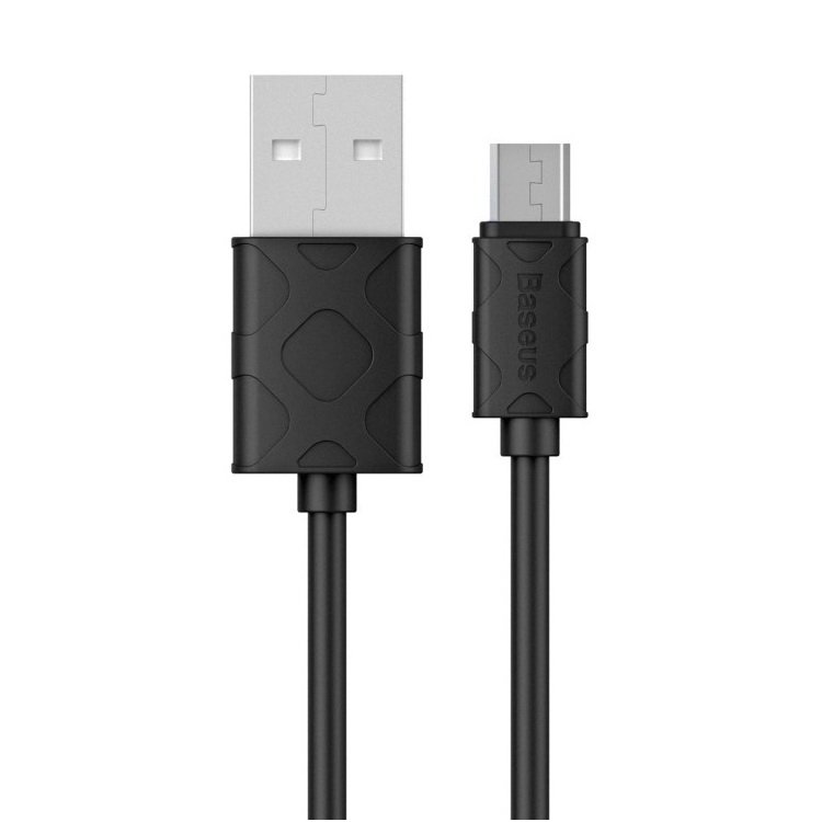 Кабель Micro-USB Baseus Yaven черный