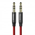 Аудиокабель Baseus Yiven Audio Cable M30 1M красный + черный