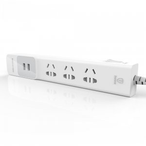 Сетевой фильтр Baseus Anpin series power strip USB белый