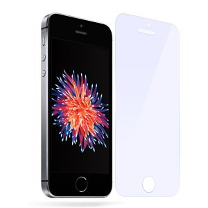 Захисне скло для iPhone 5 / 5c / 5s / SE - Baseus Anti Blue Light, 0.2мм, прозоре