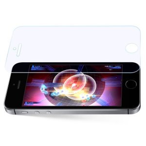 Защитное стекло для iPhone 5/5c/5s/SE - Baseus Anti Blue Light, 0.2мм, прозрачное