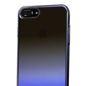 Полупрозрачный чехол Baseus Glaze чёрный для iPhone 8 Plus/7 Plus