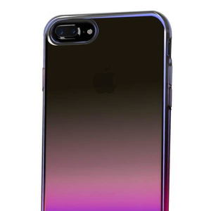 Полупрозрачный чехол Baseus Glaze розовый для iPhone 8 Plus/7 Plus