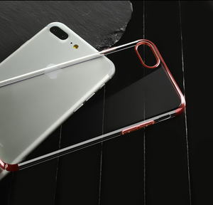 Силиконовый чехол Baseus Shining красный для iPhone 8 Plus/7 Plus