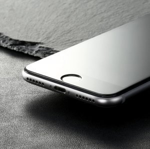 Захисне скло Baseus silk screen printed full-screen, 0.2мм, глянсове, чорне для iPhone 7