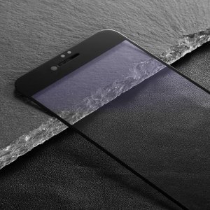 Защитное стекло Baseus 0.3mm All-screen Arc-surface Anti-bluelight черное для iPhone 7/8