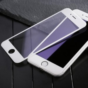 Захисне скло Baseus Blue Light, захист очей, біле для iPhone 7