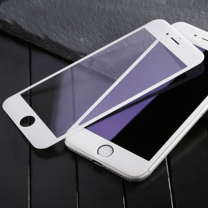 Защитное стекло Baseus 0.3mm All-screen Arc-surface Anti-bluelight белое для iPhone 7/8 Защитное стекло Baseus 0.3mm All-screen Arc-surface Anti-bluelight белое для iPhone 7/8