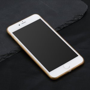 Напівпрозорий чохол Baseus Slim золотий для iPhone 8/7/SE 2020