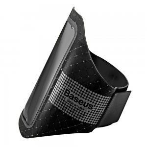 Спортивный чехол на бицепс Baseus Ultra-thin Sports Armband черный для смартфонов до 4.7"