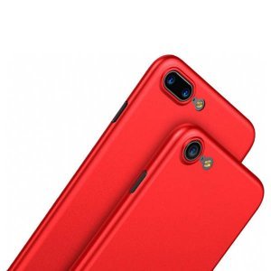 Полупрозрачный чехол Baseus Wing красный для iPhone 8/7/SE 2020