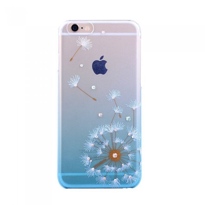 Чехол-накладка для Apple iPhone 6/6S - Kingxbar Dandelion Flower синий