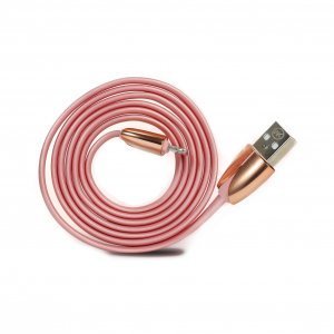 Lightning кабель WK ChanYi рожевий