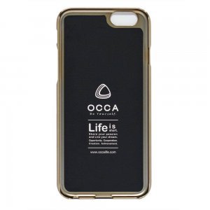 Чехол-накладка для Apple iPhone 6/6S - OCCA Skin коричневый