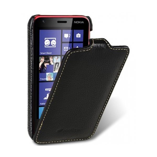 Чохол-фліппер для Nokia Lumia 620 - Melkco Jacka Face Cover Book чорний