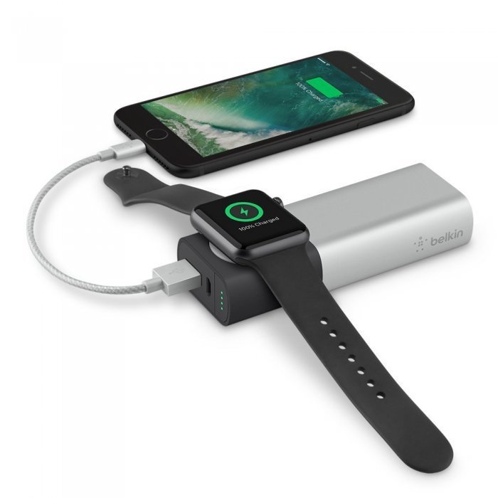 Зарядное устройство Belkin для Apple Watch и iPhone 6700 мАч BL/Sl Зарядное устройство Belkin для Apple Watch и iPhone 6700 мАч BL/Sl