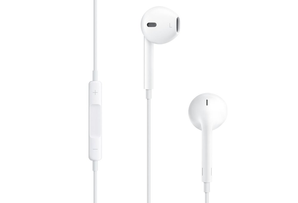 Наушники Apple EarPods with Remote and Mic белые (no box)