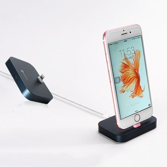 Док-станция для Apple iPhone - Coteetci Base12 черная Док-станция для Apple iPhone - Coteetci Base12 черная