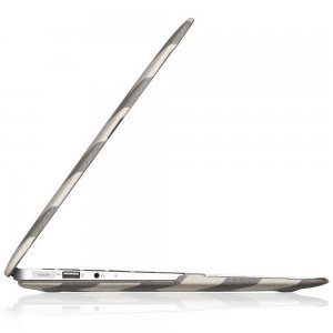 Чохол-накладка Apple MacBook Air 13" - Kuzy Hard Case сірий Chevron