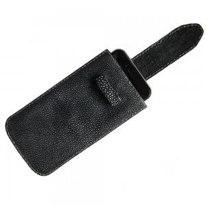 Кожаный чехол (карман) SkinsUA Ramp черный для iPhone 6/6S/7